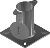 500 mm davit socket