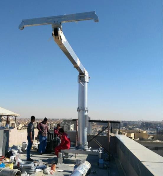 Roof car on an existing building