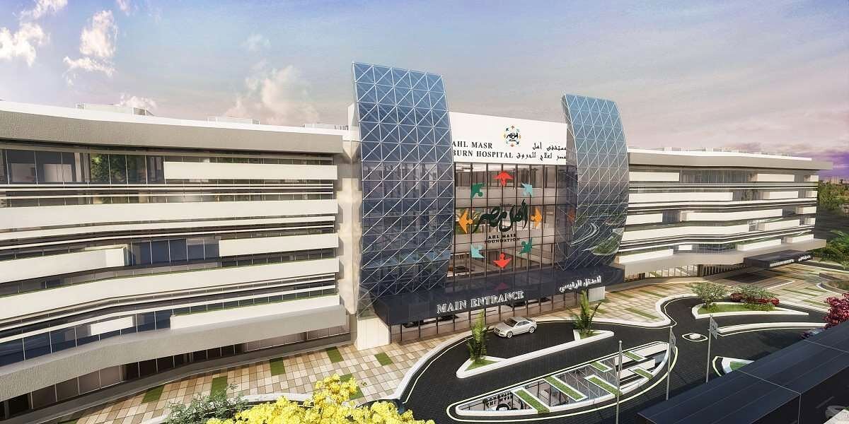 Project rendering, Ahl Masr Hospital