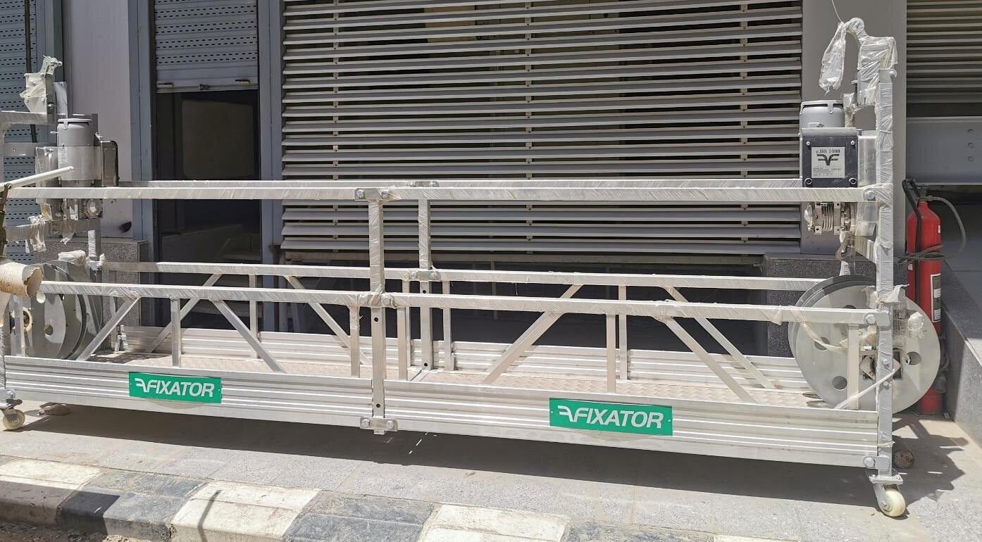 4 m platform for NBE Cairo Plaza