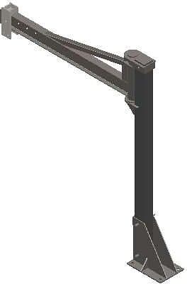 Fixed-base arm, QNB Champollion